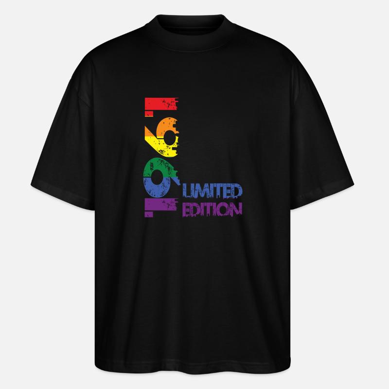 Limited Edition 1961 - Stanley/Stella Oversized Unisex Organic T-shirt Blaster 2.0 - black