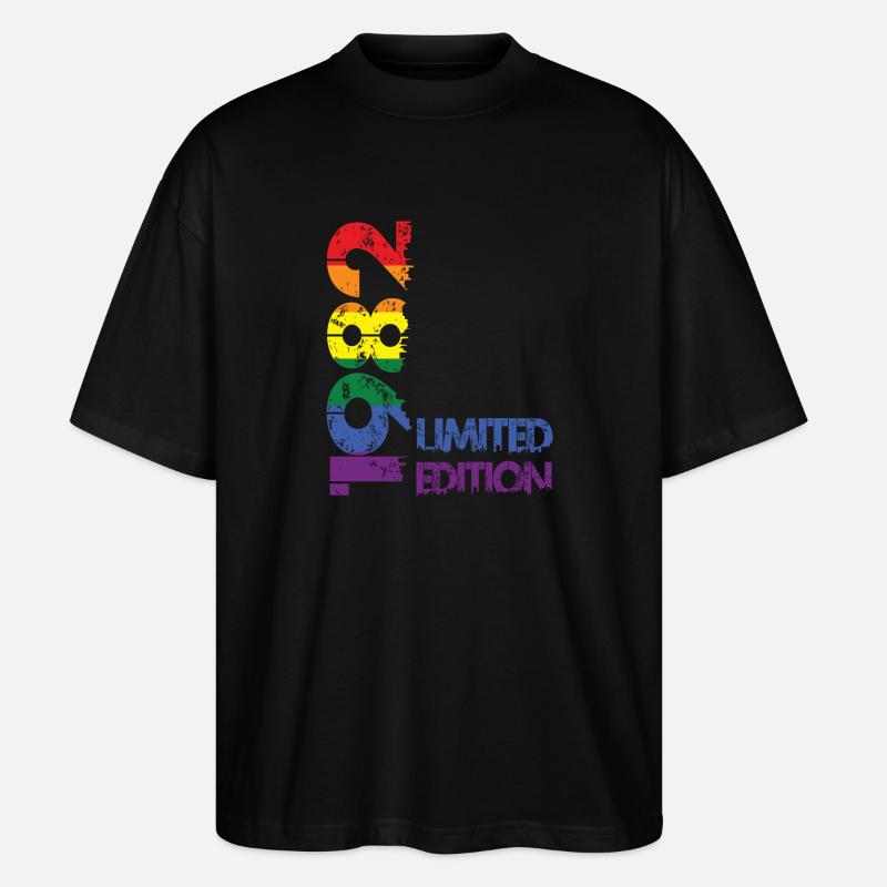 Limited Edition 1982 - Stanley/Stella Oversized Unisex Bio T-Shirt Blaster 2.0 - Schwarz