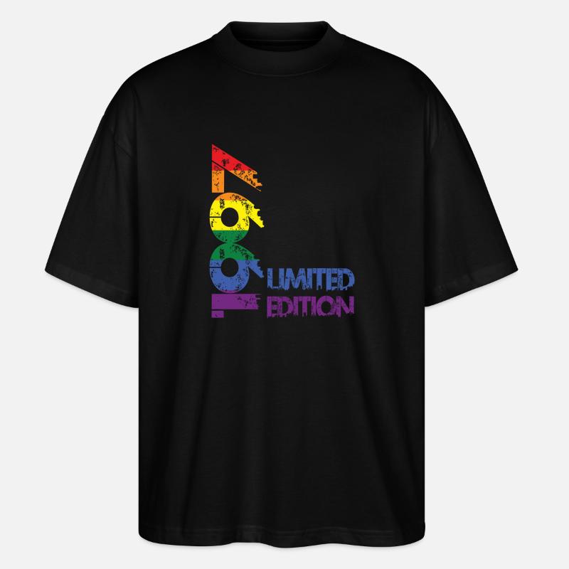 Édition limitée 1997 - T-shirt bio Blaster 2.0 coupe oversize Stanley/Stella Unisexe - noir