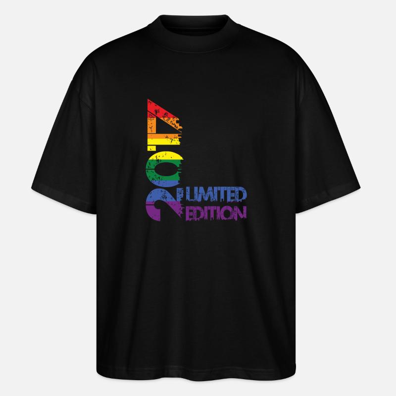 Édition limitée 2017 - T-shirt bio Blaster 2.0 coupe oversize Stanley/Stella Unisexe - noir