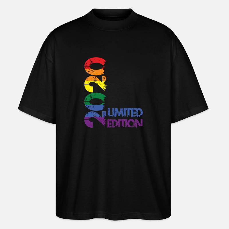 Édition limitée 2020 - T-shirt bio Blaster 2.0 coupe oversize Stanley/Stella Unisexe - noir