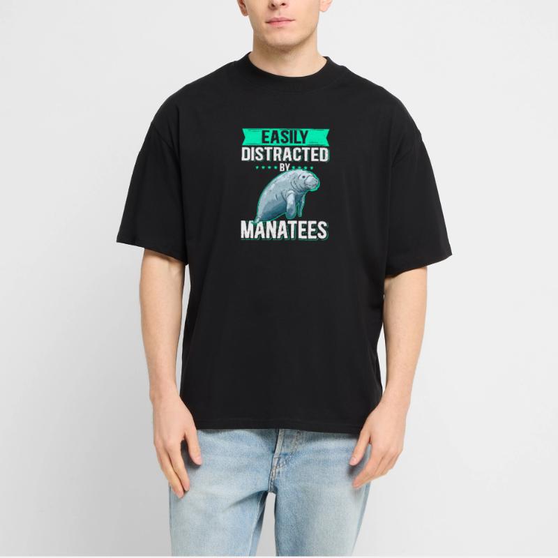 Manatee Manatee Manatee Manatee Manatee Gift Stanley/Stella Oversized Unisex Organic T-shirt Blaster 2.0