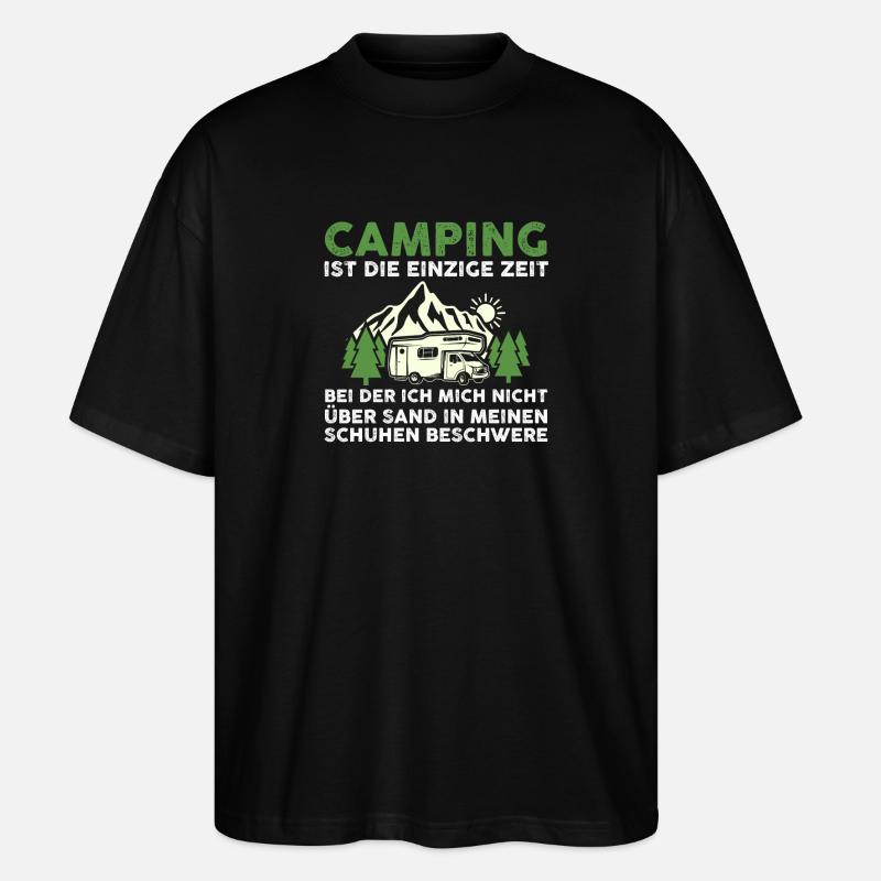 Camping-car Camping-car Camping Camping - T-shirt bio Blaster 2.0 coupe oversize Stanley/Stella Unisexe - noir