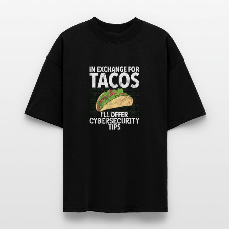 Cyber security hacker hacking Stanley/Stella Oversized Unisex Organic T-shirt Blaster 2.0