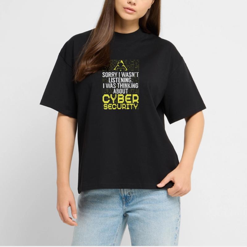 Cyber security hacker hacking Stanley/Stella Oversized Unisex Organic T-shirt Blaster 2.0