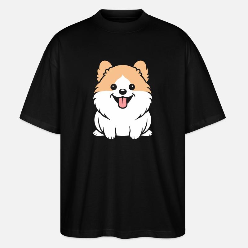 Spitz - Stanley/Stella Oversized Unisex Bio T-Shirt Blaster 2.0 - Schwarz