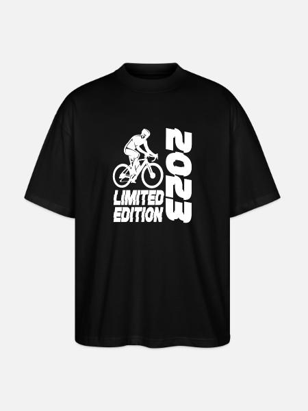 Vélo en édition limitée 2023 - T-shirt bio Blaster 2.0 coupe oversize Stanley/Stella Unisexe - noir