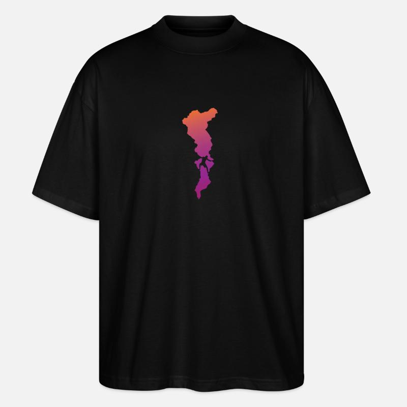 Klettern und Bouldern - Stanley/Stella Oversized Unisex Bio T-Shirt Blaster 2.0 - Schwarz