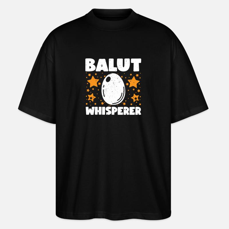 Chuchoteur Balut - T-shirt bio Blaster 2.0 coupe oversize Stanley/Stella Unisexe - noir