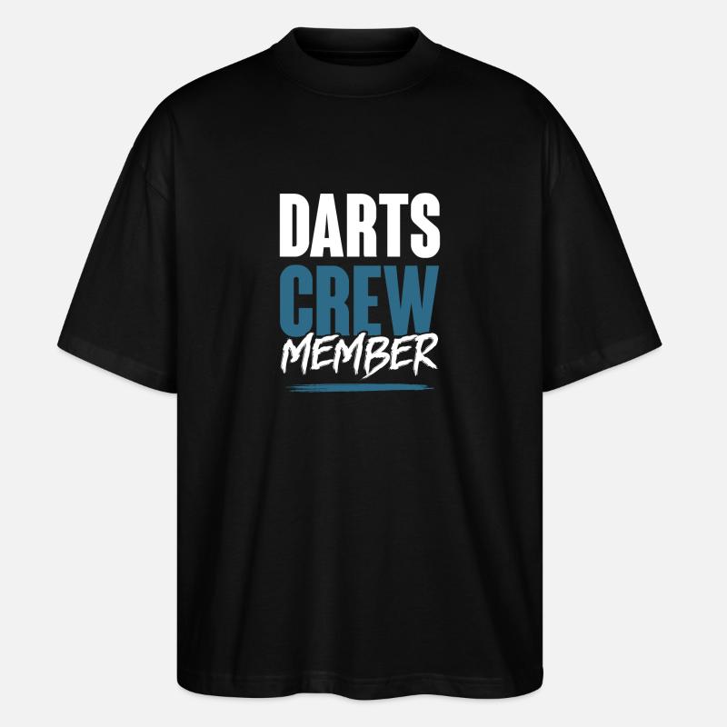 Équipe de fléchettes - T-shirt bio Blaster 2.0 coupe oversize Stanley/Stella Unisexe - noir