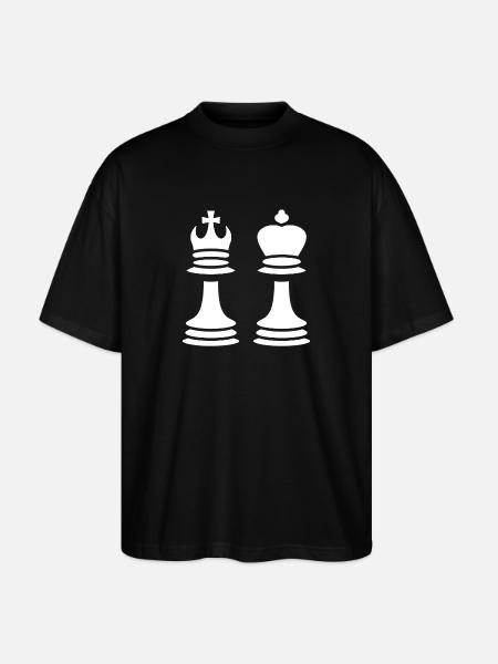 Chess Games - Stanley/Stella Oversized Unisex Organic T-shirt Blaster 2.0 - black