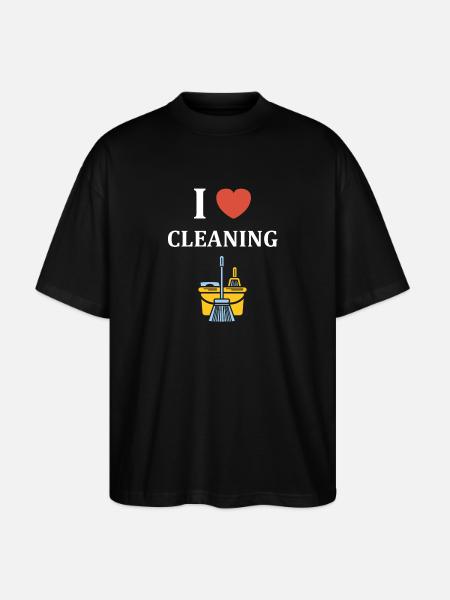 Humou ménage - T-shirt bio Blaster 2.0 coupe oversize Stanley/Stella Unisexe - noir