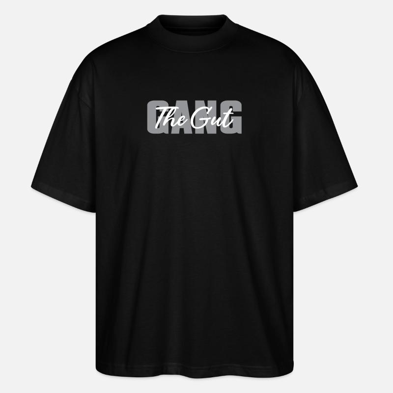 Endoscopy Tech Humor Shirt - Stanley/Stella Oversized Unisex Bio T-Shirt Blaster 2.0 - Schwarz