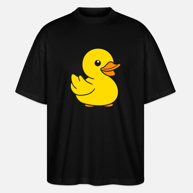 Ente - Stanley/Stella Oversized Unisex Bio T-Shirt Blaster 2.0 - Schwarz