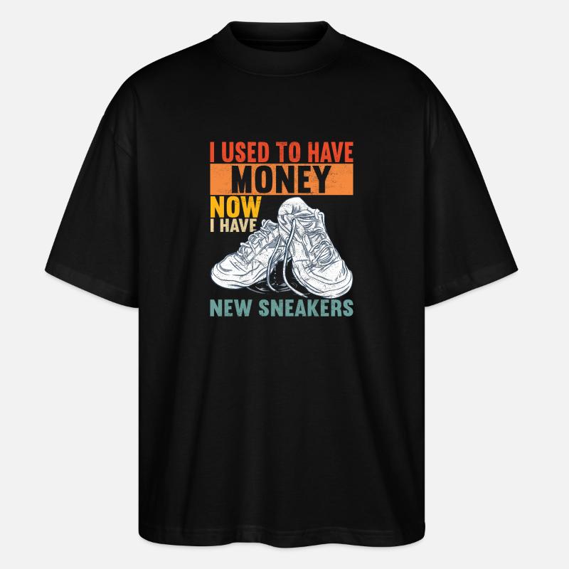 Sneakerhead Collectionneur de baskets - T-shirt bio Blaster 2.0 coupe oversize Stanley/Stella Unisexe - noir