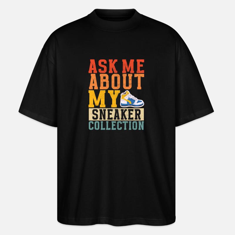 Sneakerhead Sneaker Collector - Stanley/Stella Oversized Unisex Organic T-shirt Blaster 2.0 - black