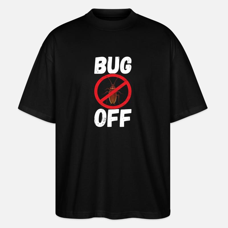 Pest Control Exterminator - Stanley/Stella Oversized Unisex Organic T-shirt Blaster 2.0 - black