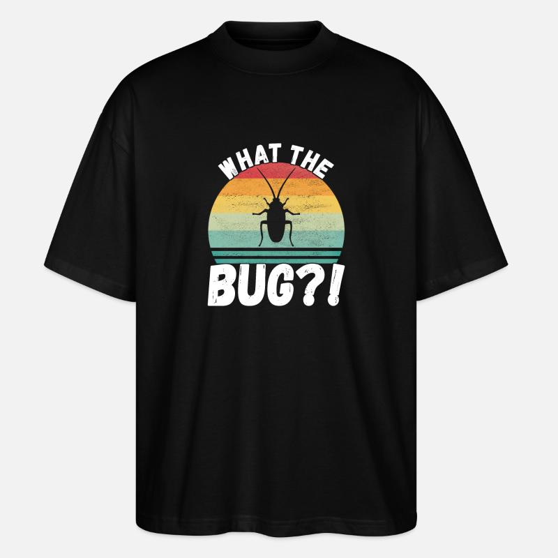 Schädlingsbekämpfung Kammerjäger - Stanley/Stella Oversized Unisex Bio T-Shirt Blaster 2.0 - Schwarz