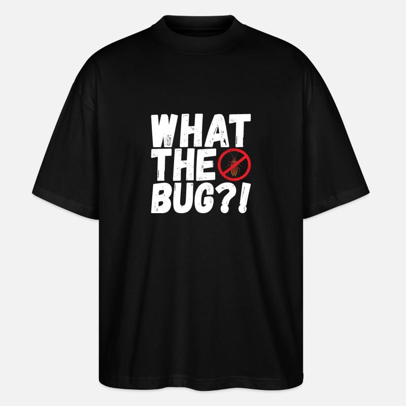 Schädlingsbekämpfung Kammerjäger - Stanley/Stella Oversized Unisex Bio T-Shirt Blaster 2.0 - Schwarz
