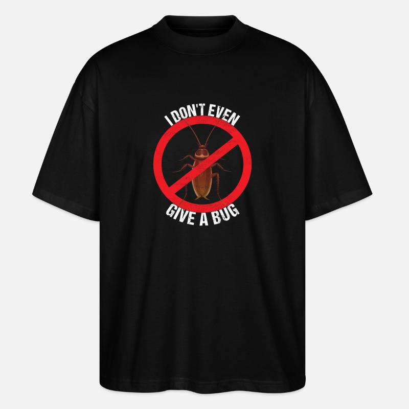 Pest Control Exterminator - Stanley/Stella Oversized Unisex Organic T-shirt Blaster 2.0 - black