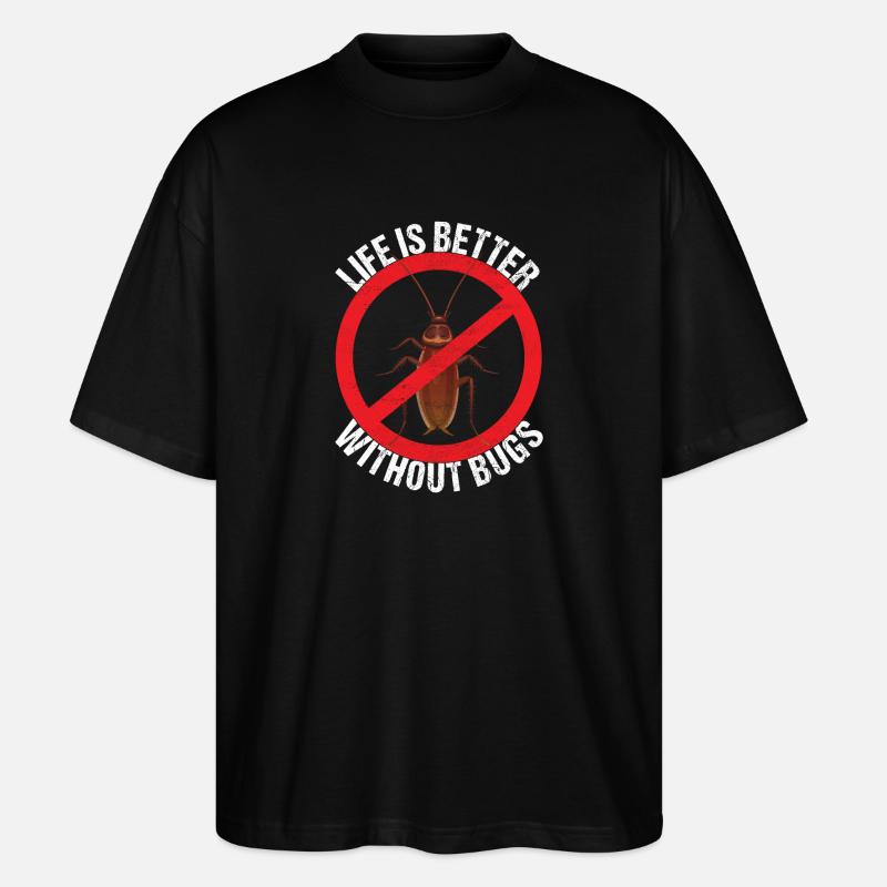 Pest Control Exterminators - Stanley/Stella Oversized Unisex Organic T-shirt Blaster 2.0 - black