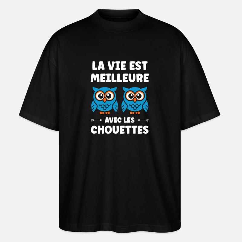 Netter Humor - Stanley/Stella Oversized Unisex Bio T-Shirt Blaster 2.0 - Schwarz