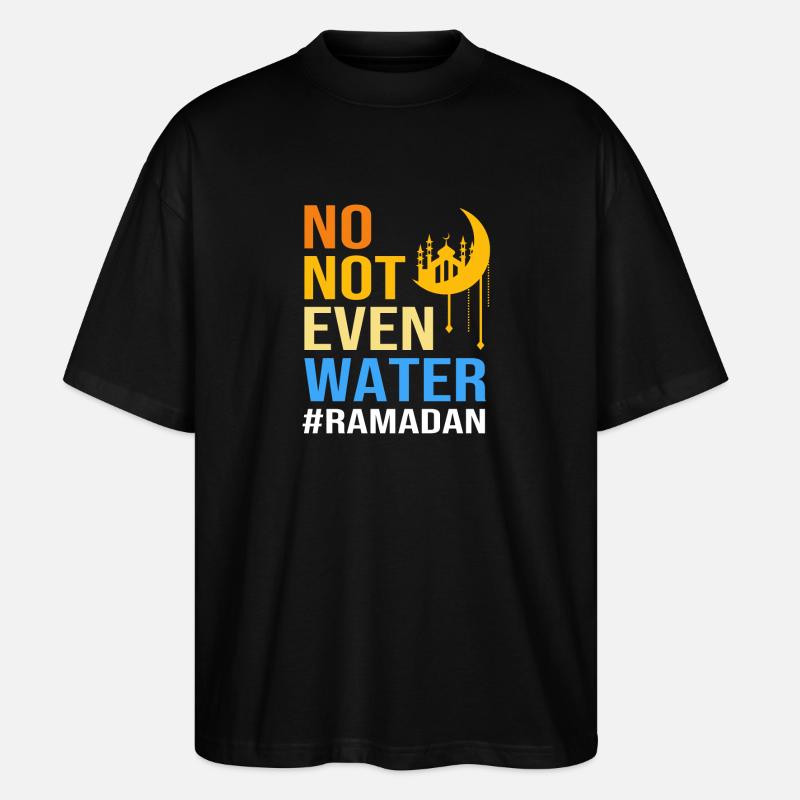 Muslim - Stanley/Stella Oversized Unisex Bio T-Shirt Blaster 2.0 - Schwarz