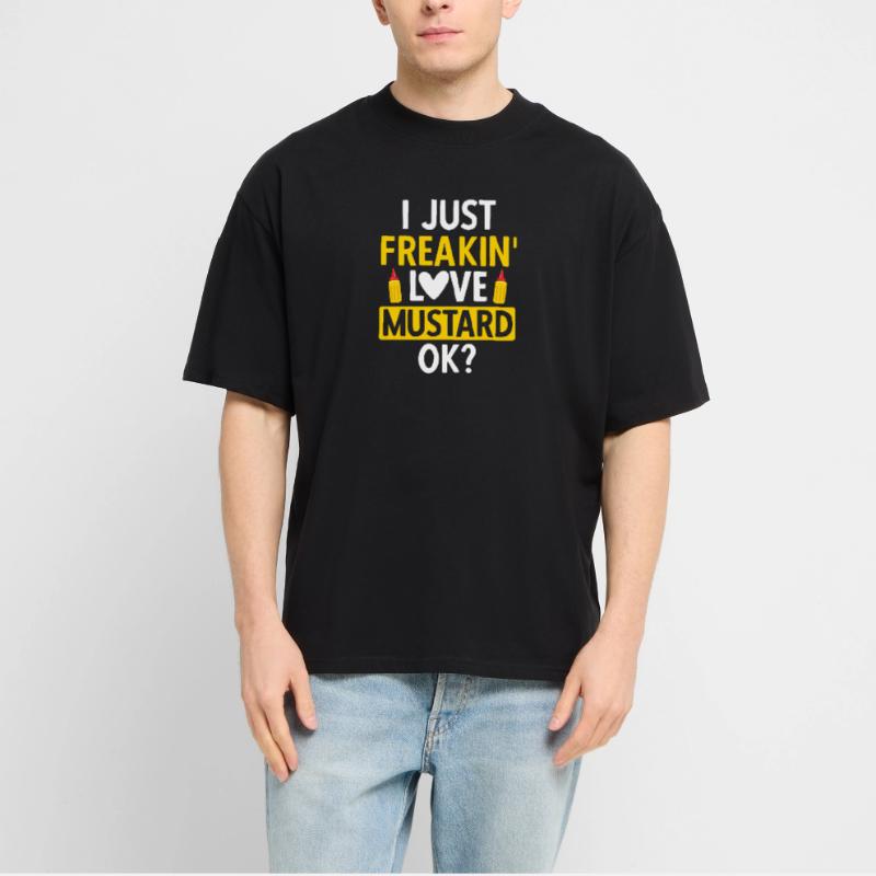 Senf Mustard Stanley/Stella Oversized Unisex Organic T-shirt Blaster 2.0