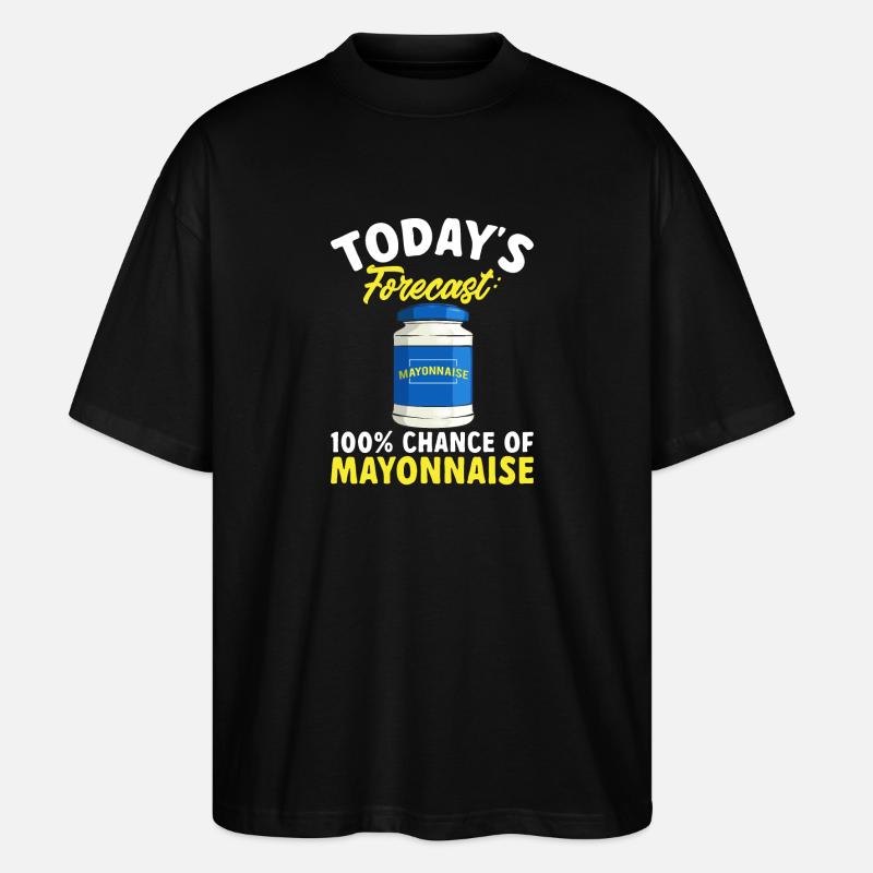 Mayonnaise - Stanley/Stella Oversized Unisex Bio T-Shirt Blaster 2.0 - Schwarz
