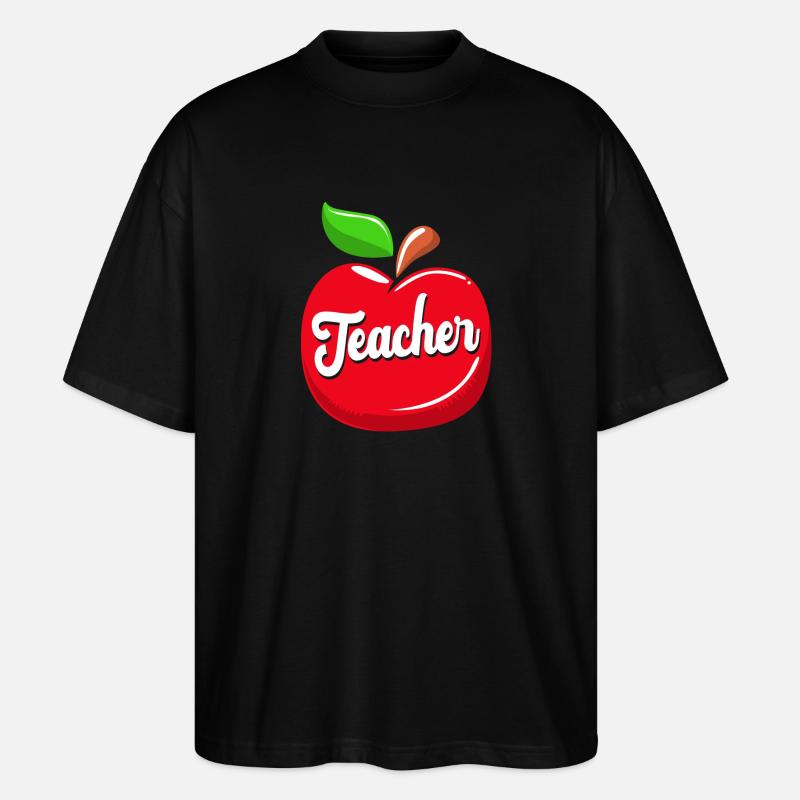 Englischlehrerin Englisch Lehrer - Stanley/Stella Oversized Unisex Bio T-Shirt Blaster 2.0 - Schwarz