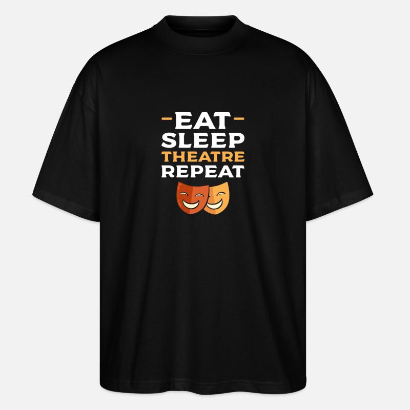 Theater - Stanley/Stella Oversized Unisex Bio T-Shirt Blaster 2.0 - Schwarz