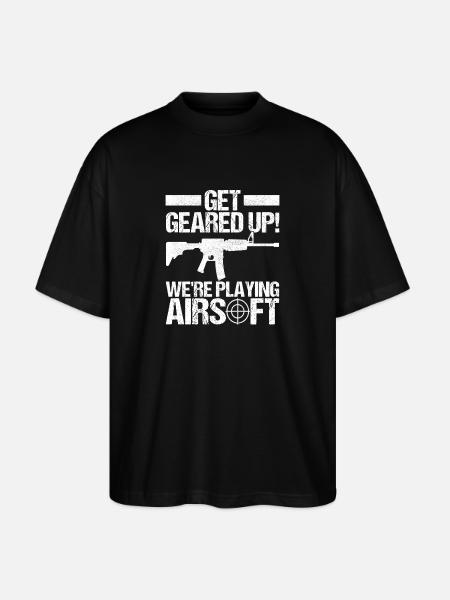 Airsoft Gun Airsoft Hobby - Stanley/Stella Oversized Unisex Organic T-shirt Blaster 2.0 - black