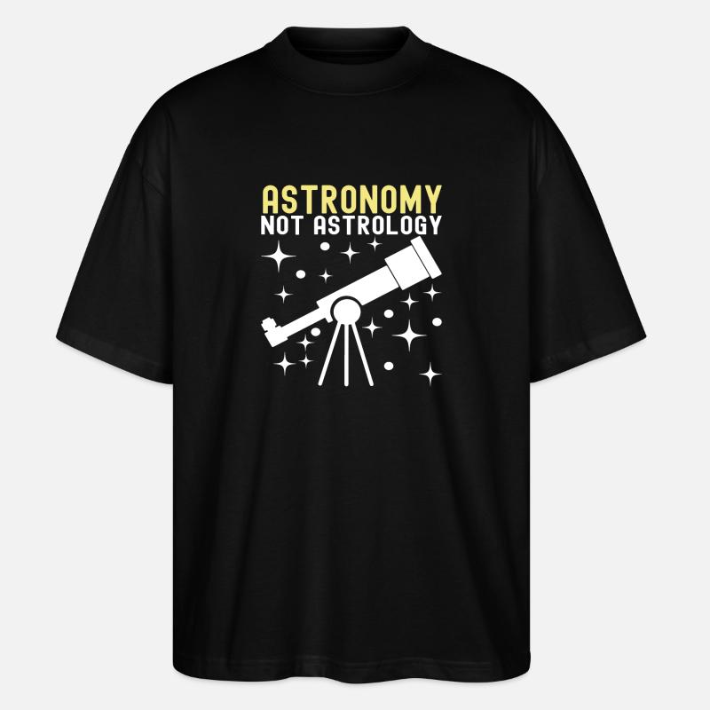 Astronomie Atronome - T-shirt bio Blaster 2.0 coupe oversize Stanley/Stella Unisexe - noir