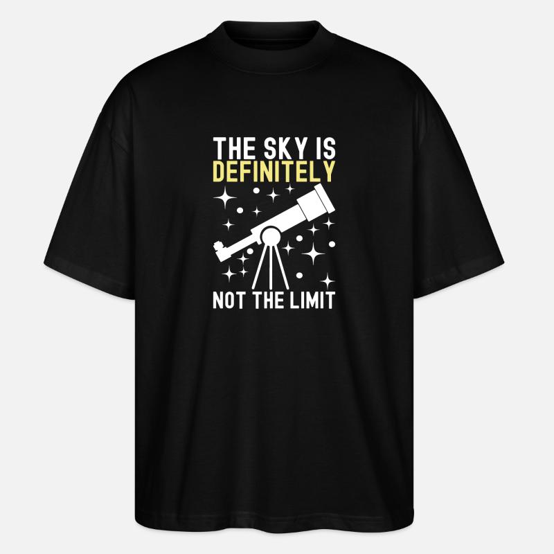 Atronome Astronomy - Stanley/Stella Oversized Unisex Organic T-shirt Blaster 2.0 - black