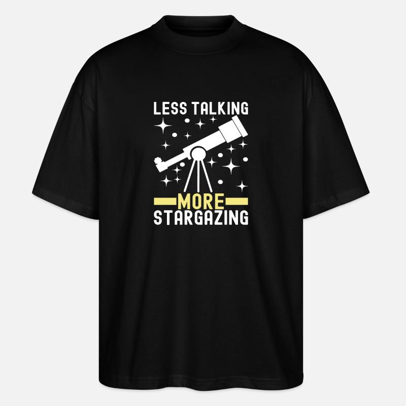 Astronomie Atronome - T-shirt bio Blaster 2.0 coupe oversize Stanley/Stella Unisexe - noir