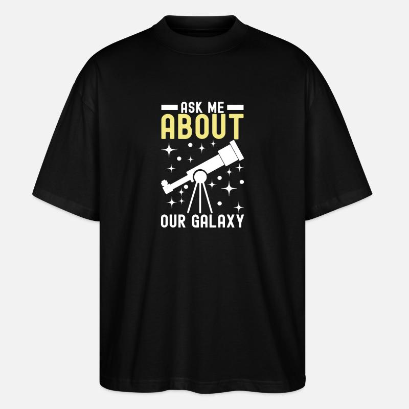 Astronomie Atronome - T-shirt bio Blaster 2.0 coupe oversize Stanley/Stella Unisexe - noir