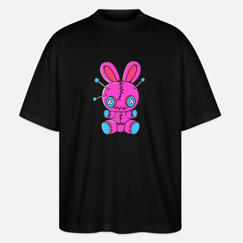 Voodoo - Stanley/Stella Oversized Unisex Bio T-Shirt Blaster 2.0 - Schwarz
