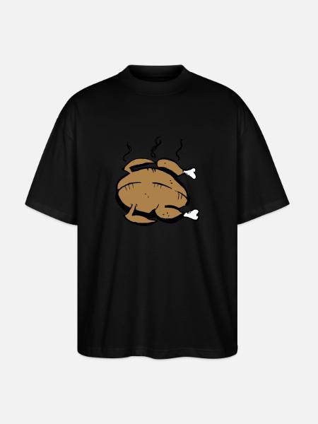 Hot Chick - Stanley/Stella Oversized Unisex Bio T-Shirt Blaster 2.0 - Schwarz