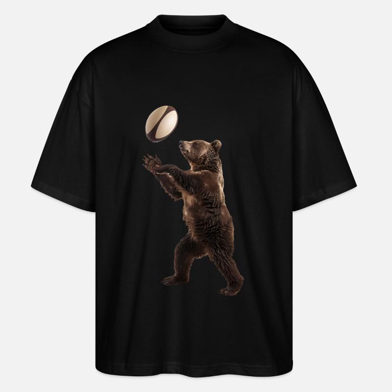 Tragen - Stanley/Stella Oversized Unisex Bio T-Shirt Blaster 2.0 - Schwarz
