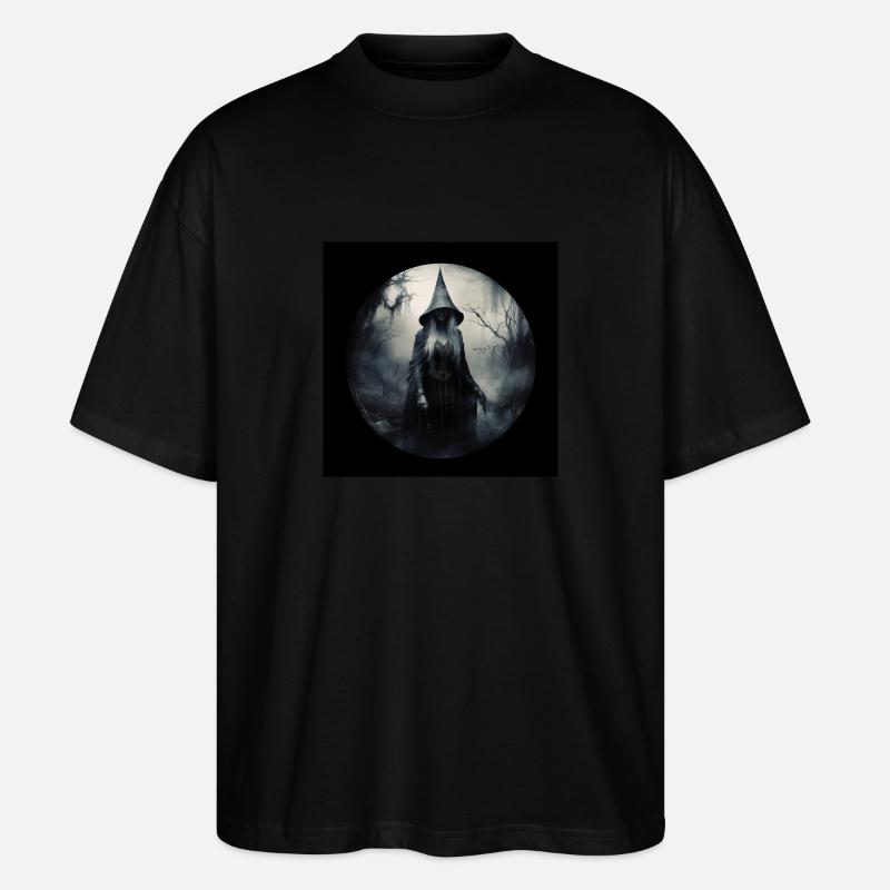 Gothic Witch - Stanley/Stella Oversized Unisex Bio T-Shirt Blaster 2.0 - Schwarz