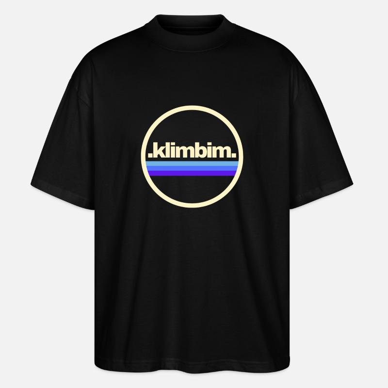 Ohne Klimbim - Stanley/Stella Oversized Unisex Bio T-Shirt Blaster 2.0 - Schwarz