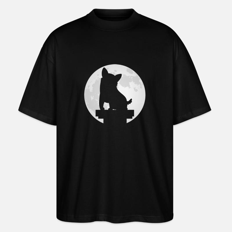 Corgi - Stanley/Stella Oversized Unisex Bio T-Shirt Blaster 2.0 - Schwarz
