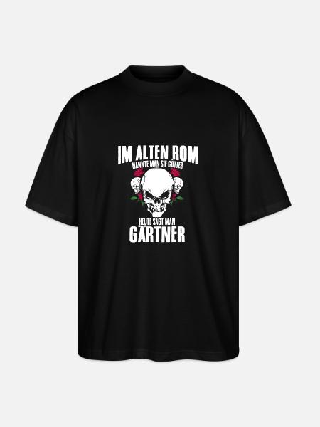 gärtner - Stanley/Stella Oversized Unisex Bio T-Shirt Blaster 2.0 - Schwarz