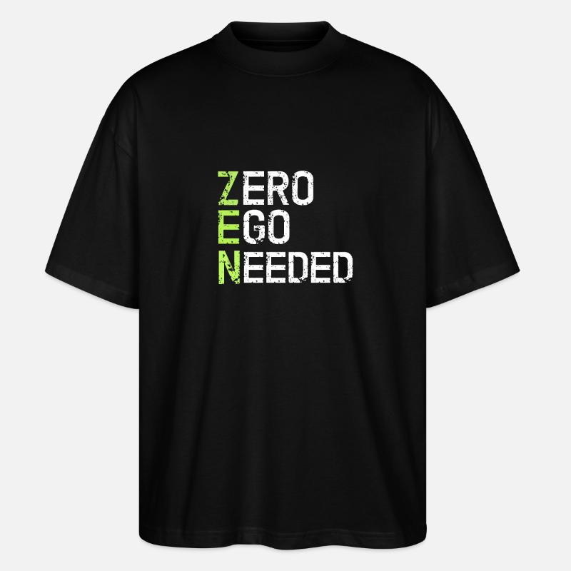 Zen - Stanley/Stella Oversized Unisex Bio T-Shirt Blaster 2.0 - Schwarz