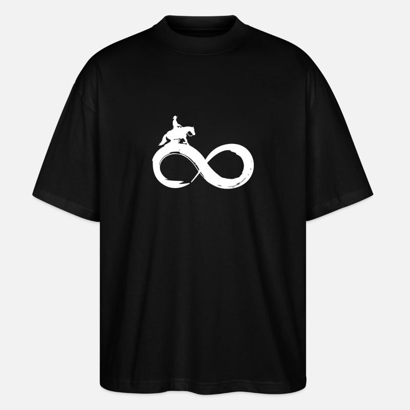 Arrêt à coulisse à l'infini - T-shirt bio Blaster 2.0 coupe oversize Stanley/Stella Unisexe - noir