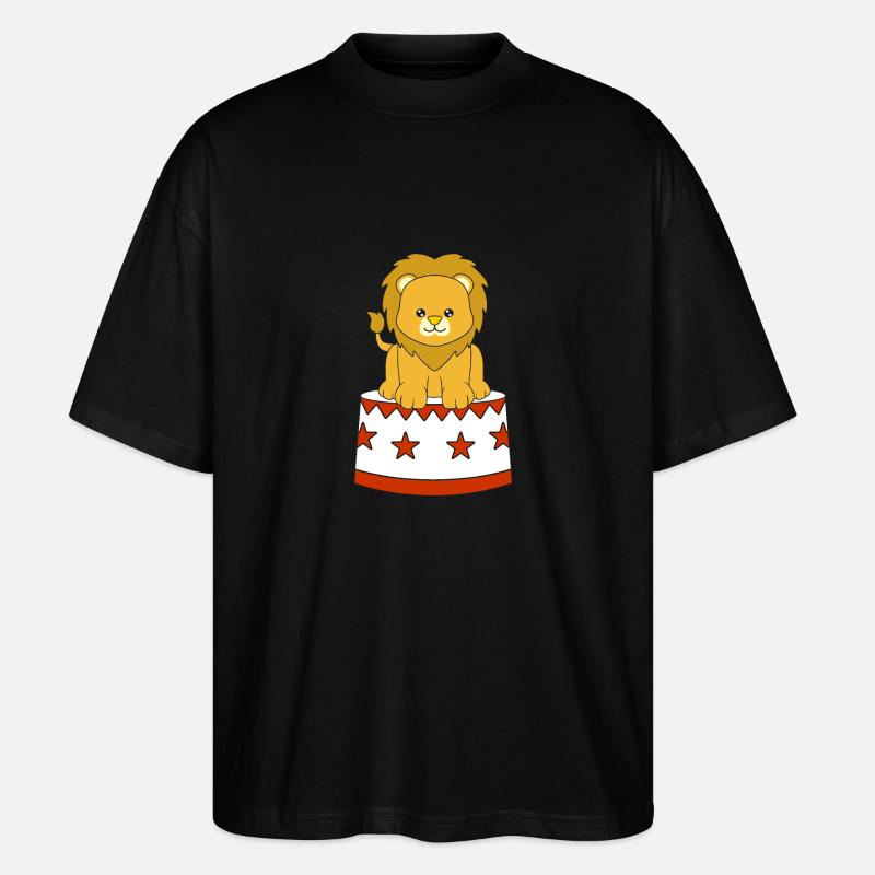 Cirque cirque lion de cirque - T-shirt bio Blaster 2.0 coupe oversize Stanley/Stella Unisexe - noir