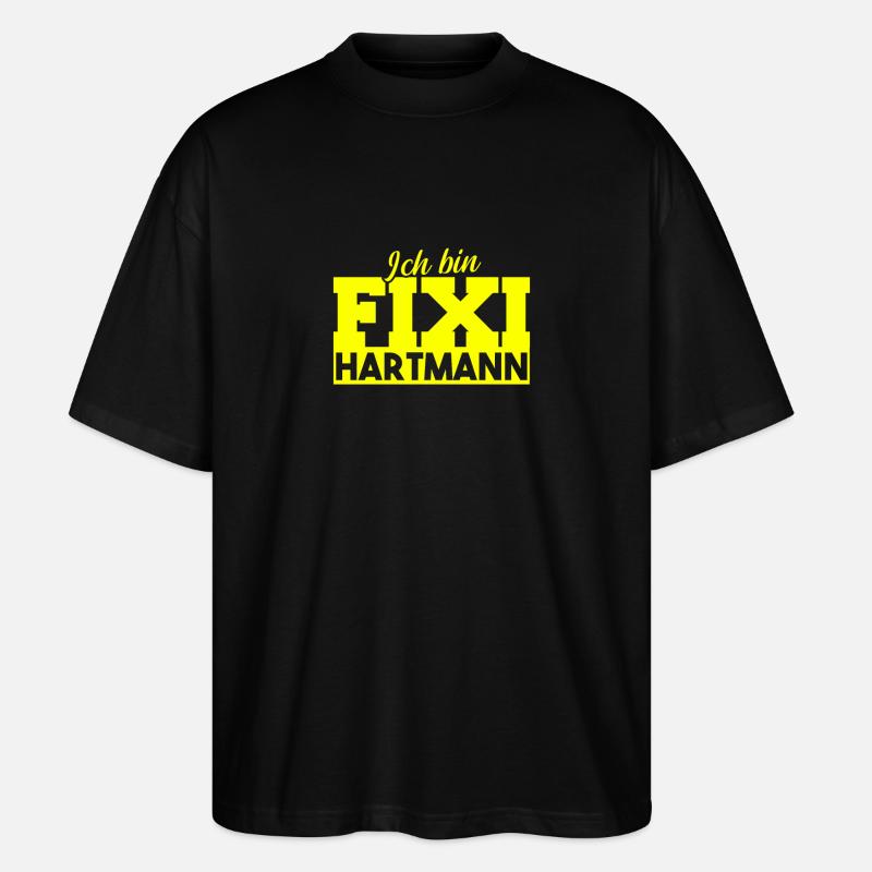 Fixi Hartmann - Stanley/Stella Oversized Unisex Bio T-Shirt Blaster 2.0 - Schwarz