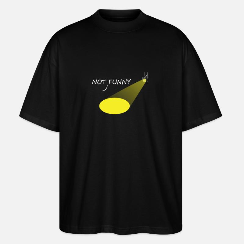 Technicien de scène - T-shirt bio Blaster 2.0 coupe oversize Stanley/Stella Unisexe - noir