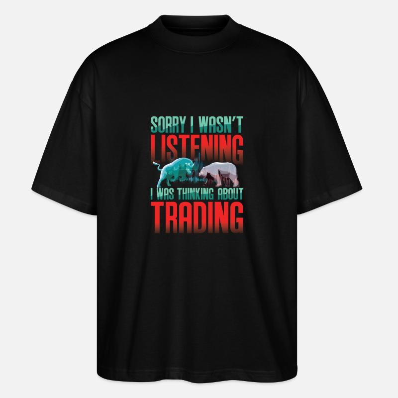 I was thinking about trading - Stanley/Stella Oversized Unisex Bio T-Shirt Blaster 2.0 - Schwarz