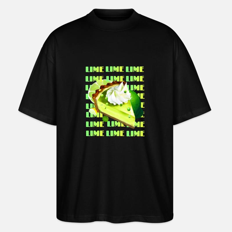 Key Lime Pie - Stanley/Stella Oversized Unisex Bio T-Shirt Blaster 2.0 - Schwarz